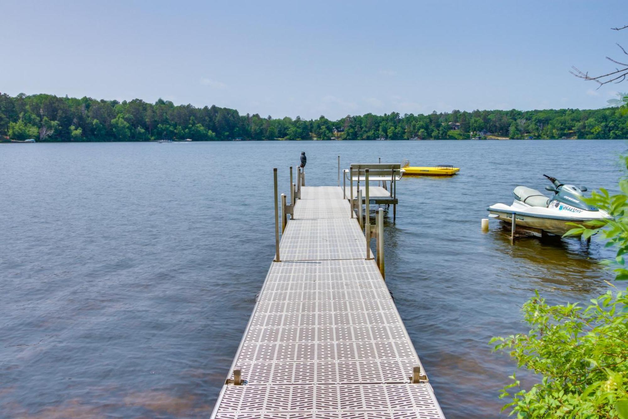 Pequot Lakes Cabin Retreat With Dock And 5 Bikes! Exterior photo