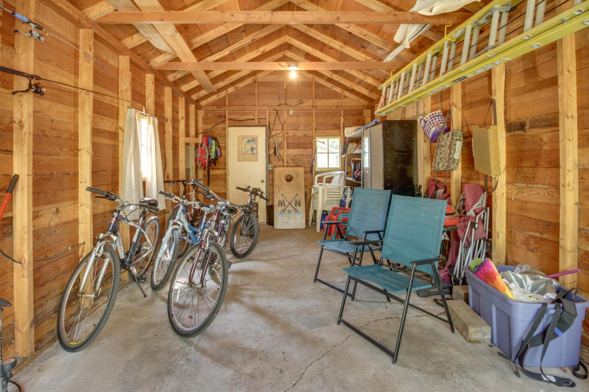 Pequot Lakes Cabin Retreat With Dock And 5 Bikes! Exterior photo