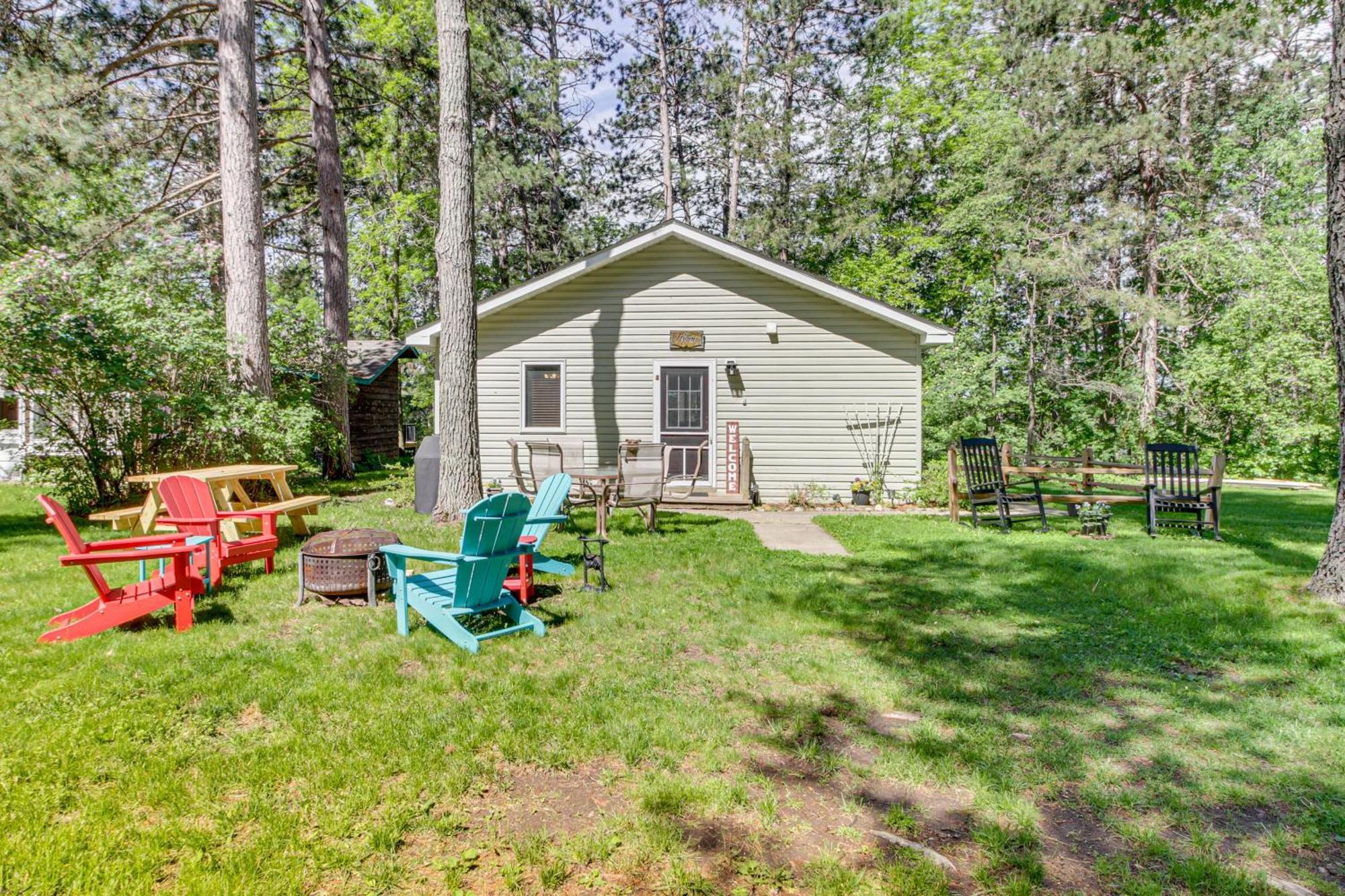 Pequot Lakes Cabin Retreat With Dock And 5 Bikes! Exterior photo